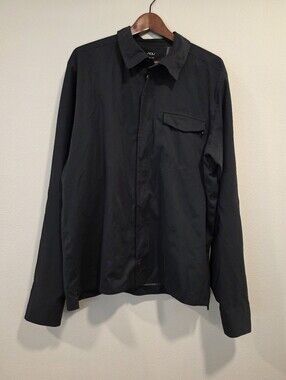 Nau Black Lightweight Rain Jacket
